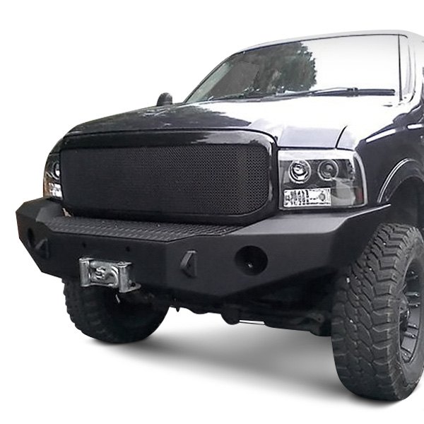 Expedition One® - Full Width Front HD Black Powder Coat Bumper