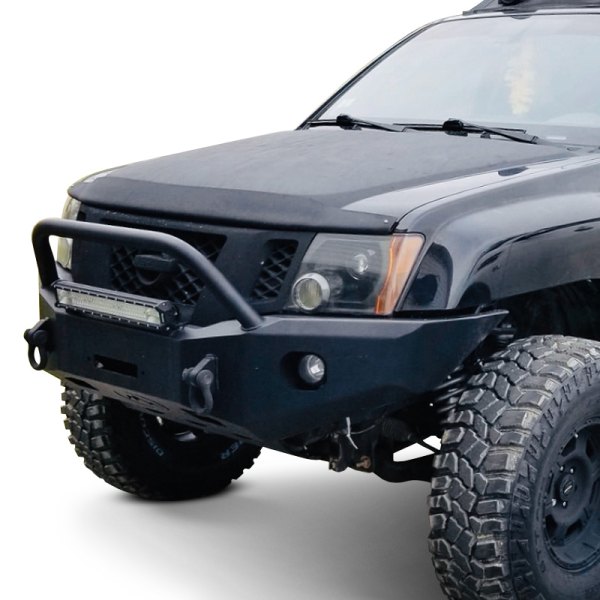Expedition One® - Trail Series Full Width Front HD Black Powder Coated Bumper 