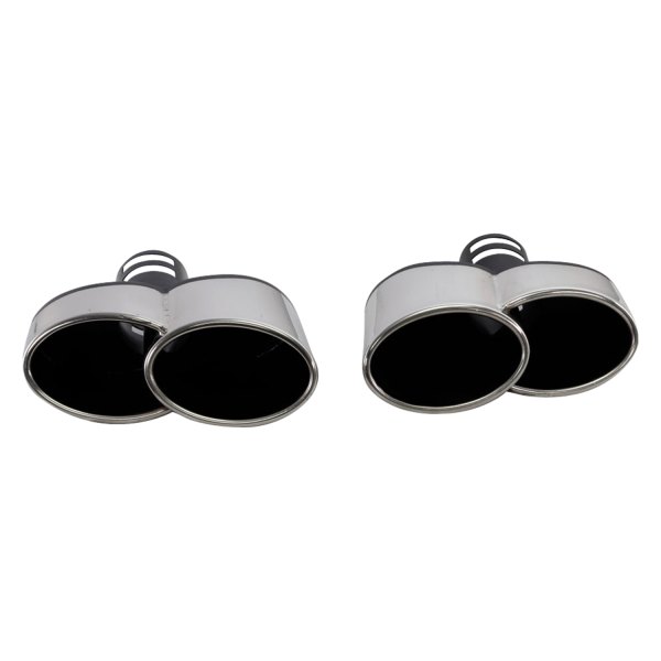 Extreme Dimensions® - Metal Eros Version 1 Style Oval Polished Exhaust Tips