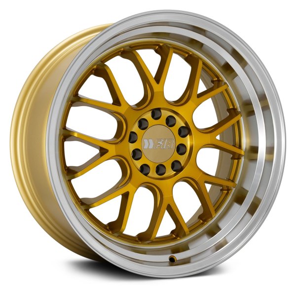F1R® - F21 V2 Machined Gold with Polished Lip
