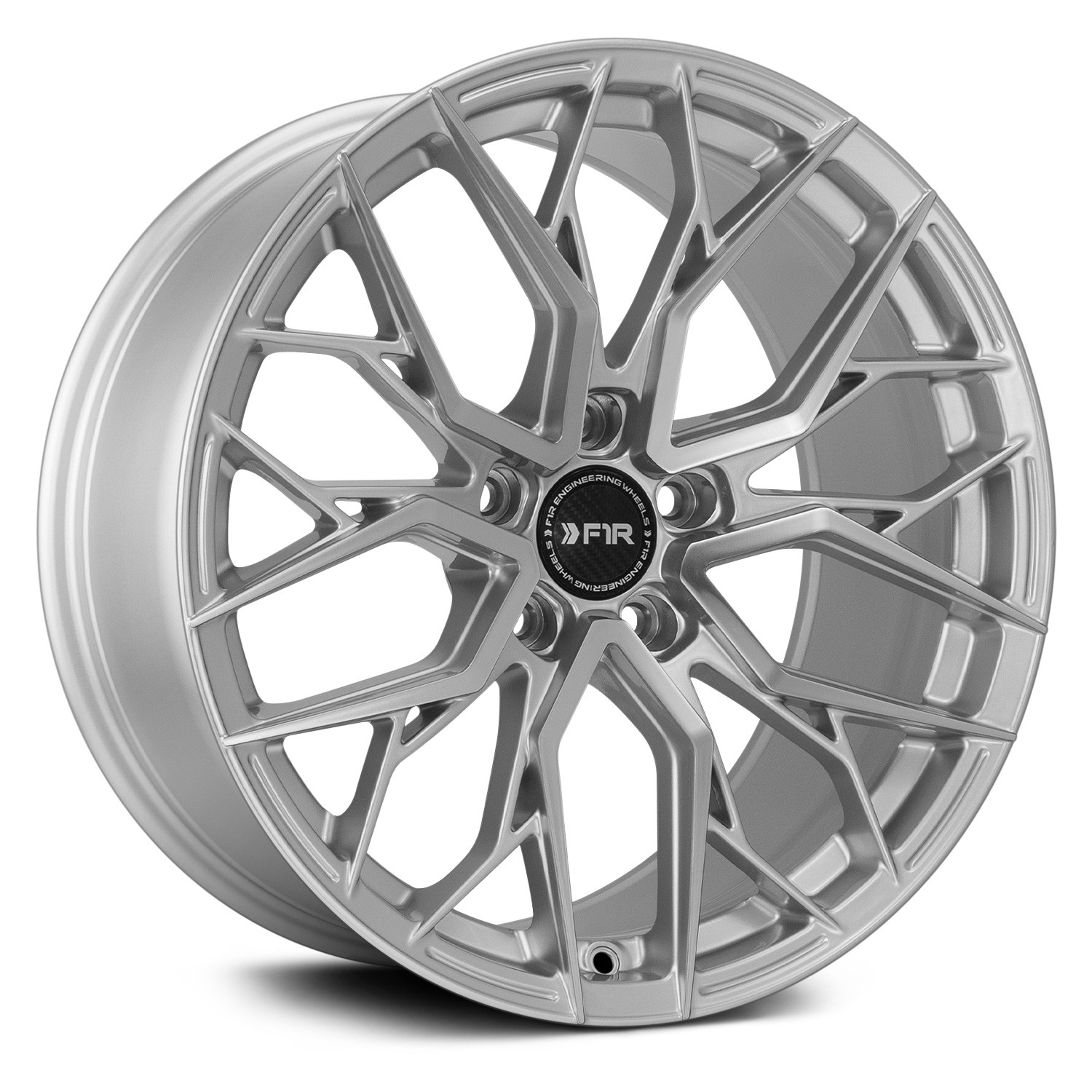 F1R® FS3 Wheels - Machined Silver Rims - FS318955114MS38