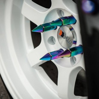 F1R® - F05 White Custop Lug Nuts