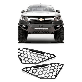 Fab Fours® - 2-Pc Vengeance Full Width Front HD Bumper Kit