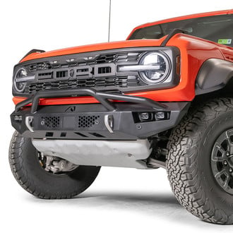 Fab Fours® - Vengeance Full Width Front HD Bumper with Pre-Runner Guard