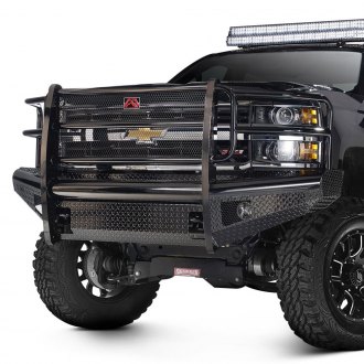 Fab Fours® - Chevy Silverado 2500 2007 Black Steel Full Width