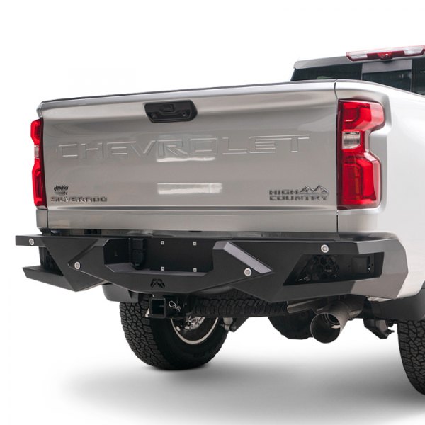 Fab Fours® CH20-E4951-B - Vengeance Full Width Raw Rear HD Bumper