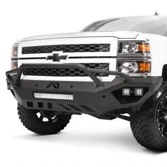 2015 Chevy Silverado 1500 Custom 4x4 Off-Road Steel Bumpers – CARiD.com