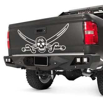 Fab Fours® - Vengeance Full Width Rear HD Bumper