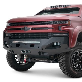 2020 Chevy Silverado 1500 Custom 4x4 Off-Road Steel Bumpers | CARiD