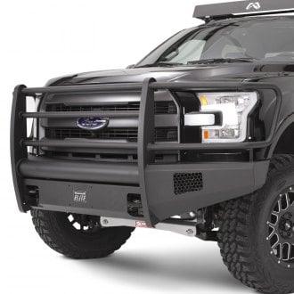 2014 Ford F-150 Custom 4x4 Off-Road Steel Bumpers – CARiD.com