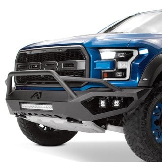 2018 Ford F-150 Custom 4x4 Off-Road Steel Bumpers – CARiD.com