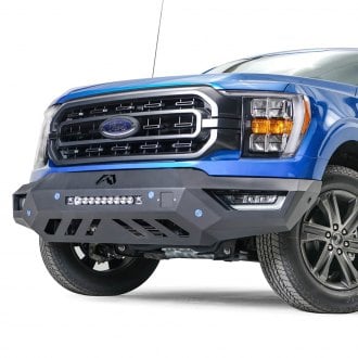 2021 Ford F-150 Custom 4x4 Off-Road Steel Bumpers | CARiD