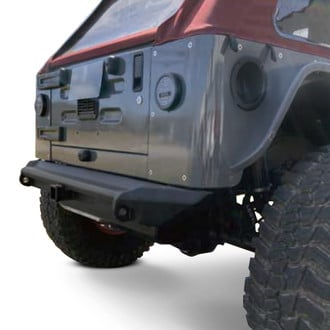 Fab Fours® - Premium Stubby Rear HD Bumper