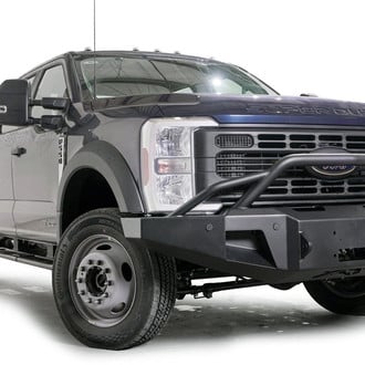 Fab Fours® - Premium Full Width Front Winch HD Bumper with Pre-Runner Guard