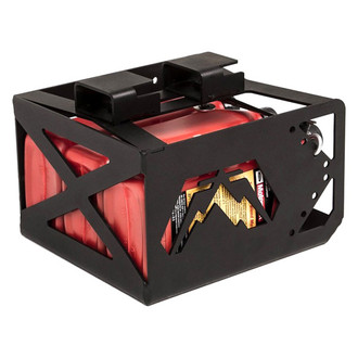 Fab Fours® - Underseat Matte Black Powder Coat Fluid Container