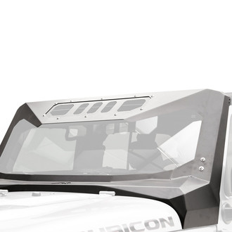 Fab Fours® - ViCowl Black Windshield Protection