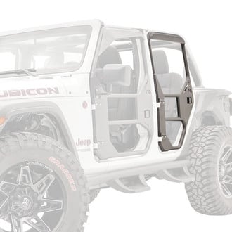 Fab Fours® - Black Rear Full Tube Doors