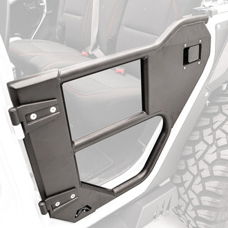 Fab Fours® - Black Rear Half Tube Doors