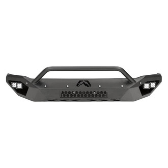 Fab Fours® - Vengeance Black Powder Coated Center Light Bar Covers