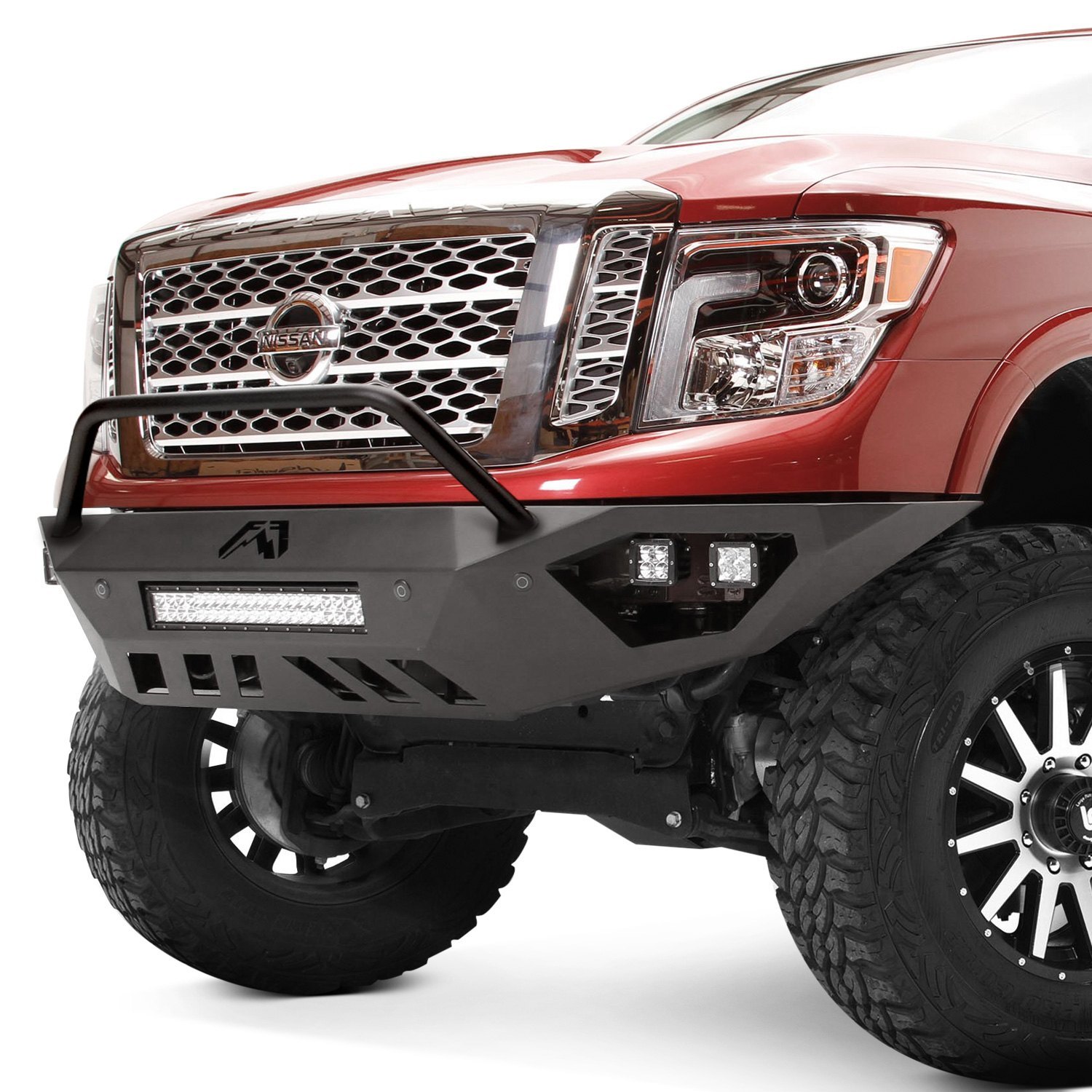 Fab Fours® - Nissan Titan XD With Front Parking Assist Sensors