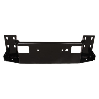 Fab Fours® - Black Steel Elite Black Powder Coated Winch Tray