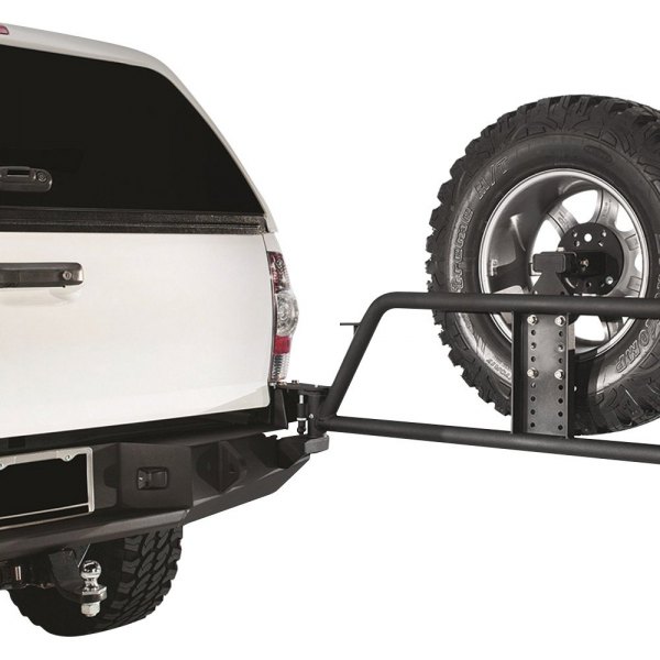 Fab Fours® - Black Powder Coated Tire Carrier