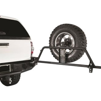 Fab Fours® - Black Powder Coated Tire Carrier