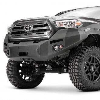 2017 Toyota Tacoma Custom 4x4 Off-Road Steel Bumpers | CARiD