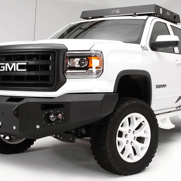 Fab Fours® - Full Width Front HD Bumper on GMC Truck