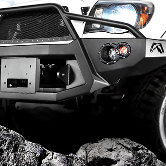 Fab Fours® - Full Width Front Winch Bumper