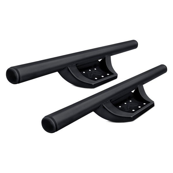 Fab Fours® - 3" Black Round Side Steps
