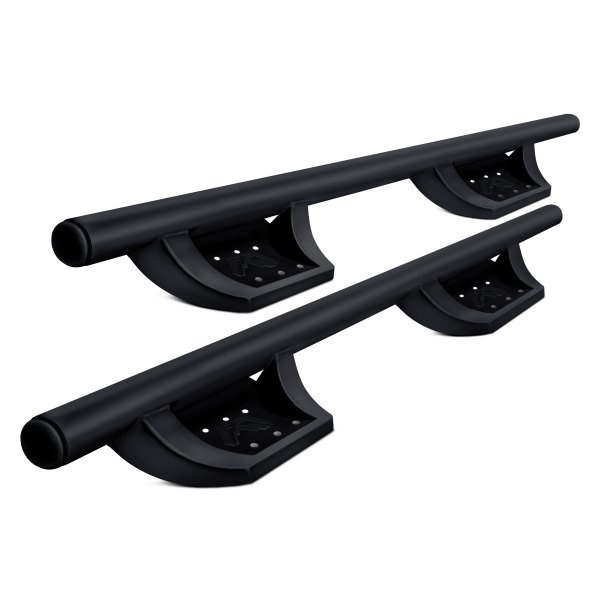 Fab Fours® - 3" Black Round Side Steps