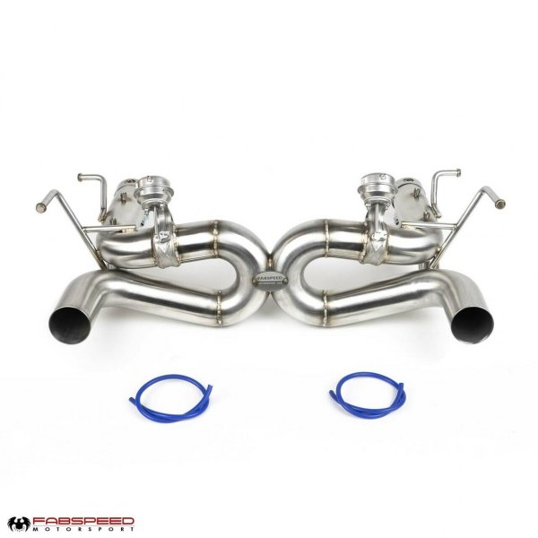 Fabspeed® - Valvetronic™ 304 SS X-Pipe Cat-Back Exhaust System
