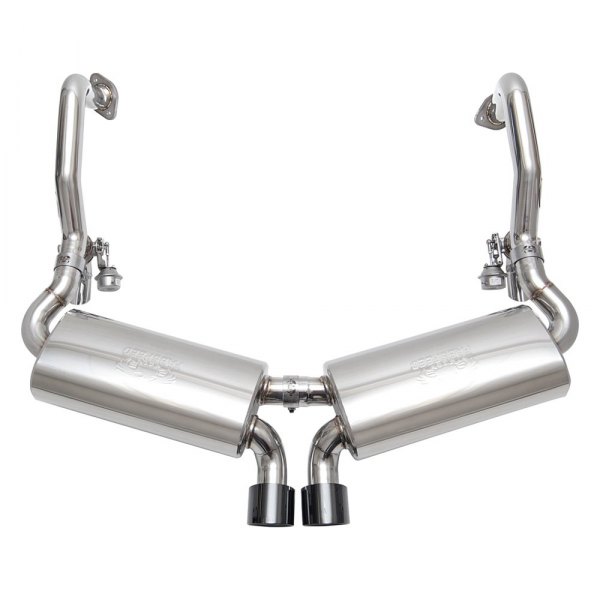 Fabspeed® - TrackTec Valved Bypass Exhaust System with Tips