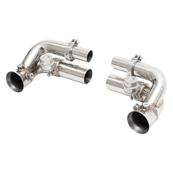 Fabspeed® - 304 SS Side Muffler Bypass Pipes with Valve