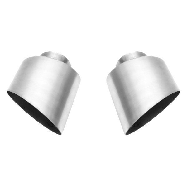 Fabspeed® - Oval Single-Wall Brushed Exhaust Tips