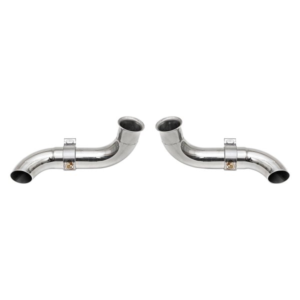 Fabspeed® - Competition Muffler Outlets with Adjustable Turndowns