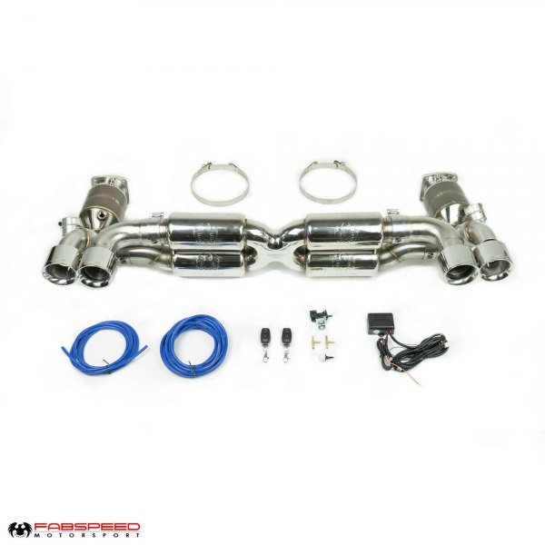 Fabspeed® - Valvetronic Supersport™ Race X-Pipe Exhaust System