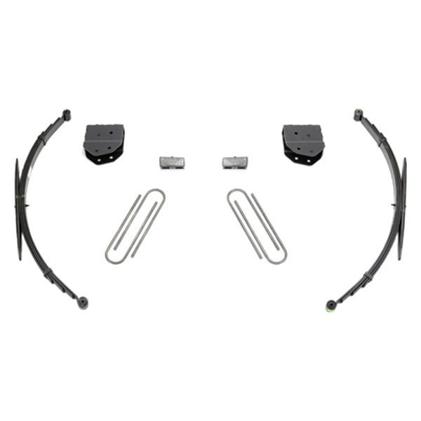 Fabtech® - Rear Leaf Springs and Blocks Lift Kit