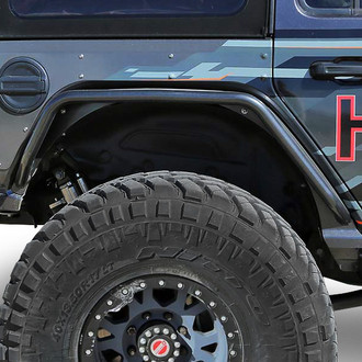 Fabtech® - Tube Rear Fender Flares
