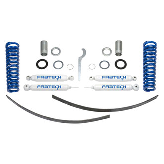Fabtech® - Performance Rear Driver or Passenger Side Twin-Tube Non-Adjustable Shock Absorber