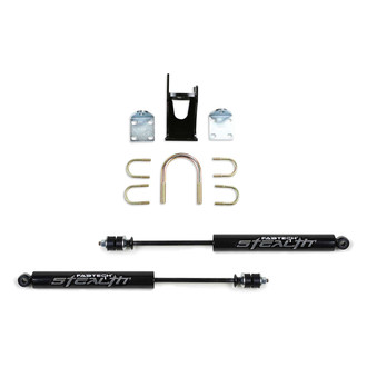 Fabtech® - Front Dual Steering Stabilizer