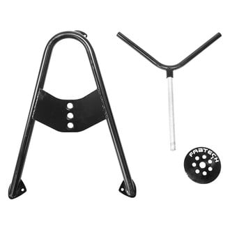 Fabtech® - Black Angled Spare Tire Mount Kit