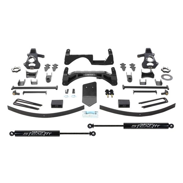 Fabtech® K1024M 6" x 6" Basic Front and Rear Suspension Lift Kit