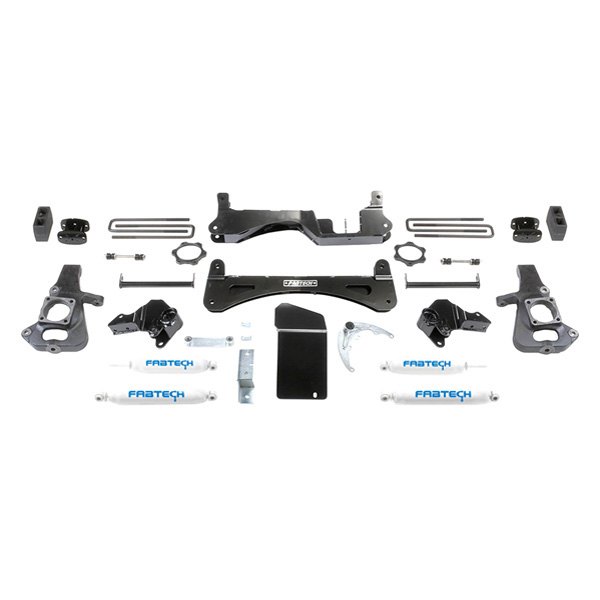 Fabtech® - Raised Torsion Front and Rear Suspension Lift Kit