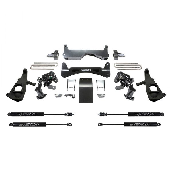 Fabtech® - Raised Torsion Front and Rear Suspension Lift Kit