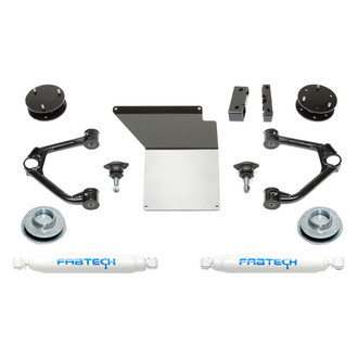 Fabtech® - 4" x 2" Budget Front and Rear Suspension Lift Kit