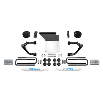 Fabtech® - 3" Uniball UCA Front and Rear Suspension Lift Kit
