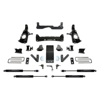 Fabtech® - 4" x 2" Basic Front and Rear Suspension Lift Kit