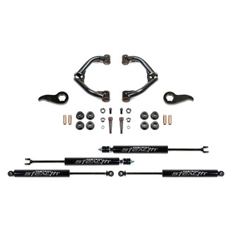 Fabtech® - 2"-3.5" Uniball UCA Front and Rear Suspension Lift Kit